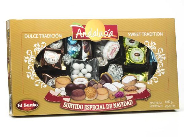 Surtido Especial Navidad Andalucía, caja de 1.400 gramos