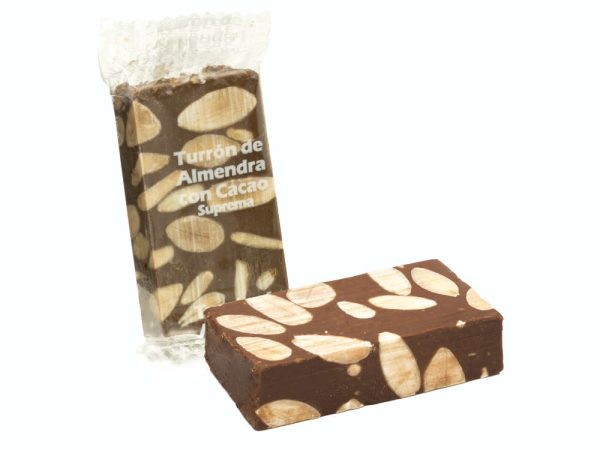 Turrón de Almendras con Cacao